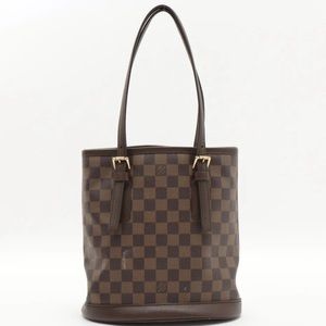 Louis Vuitton Damier Malle Pm Bucket Bag - N42240